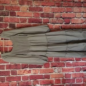 Size L Moon River Smocked Dress